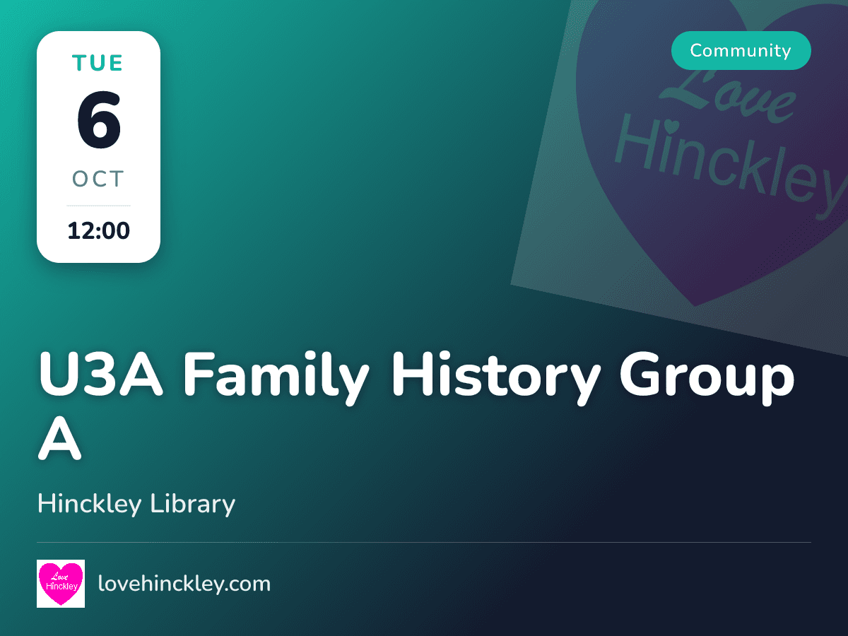 U3A Family History Group A