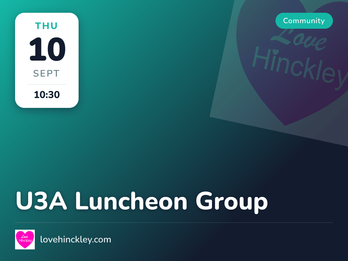 U3A Luncheon Group