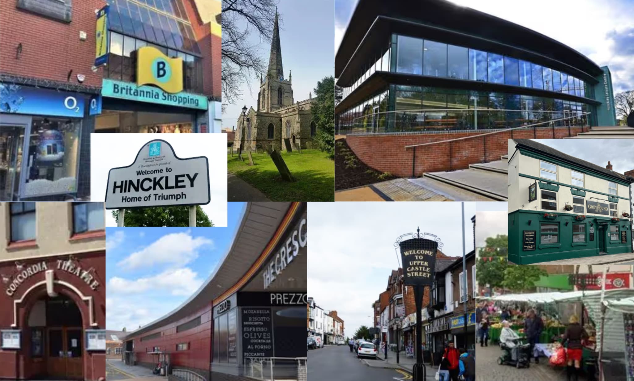 Local places around Barwell and Hinckley & Bosworth